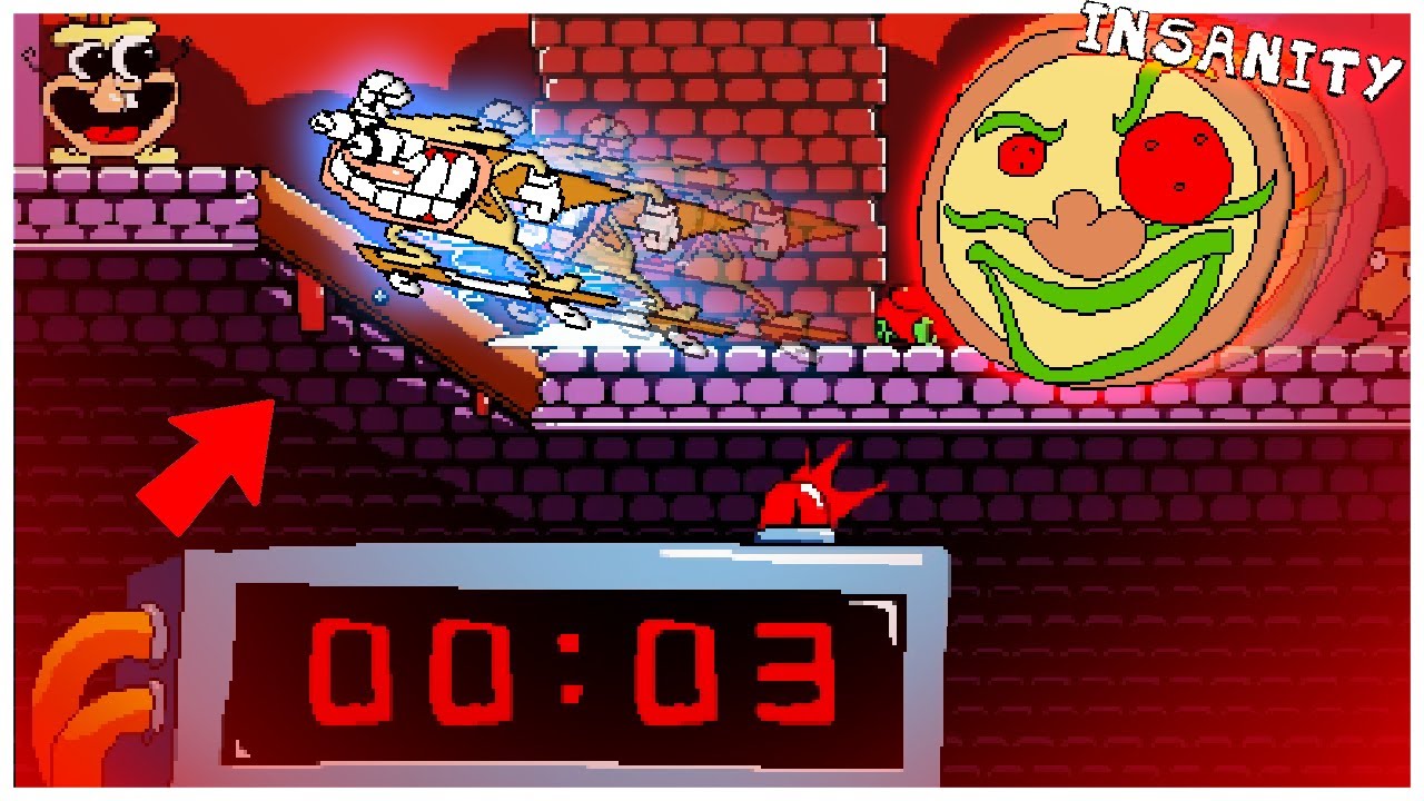 Pizza Tower Lap 3 as the NOISE