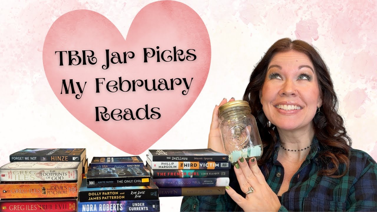TBR Jar Picks My February Reads | Current Physical TBR Book Collection Tour
