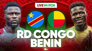 LIVE CAN 2025 RDC🇨🇩 VS BEN🇧🇯 #rdcongo #benin 