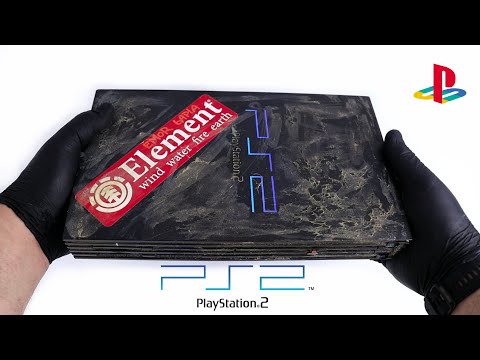 Видео: Восстановление толстой PlayStation 2 - Восстановление и ремонт ретро-консоли - ASMR