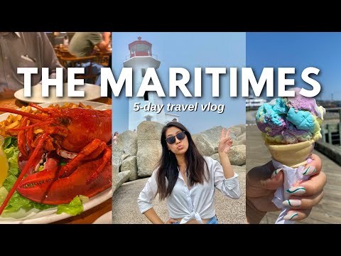 FIRST TIME TRAVELLING TO CANADA'S EAST COAST // 5-Day Road Trip Around The Maritimes with My Dad