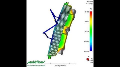 Mold flow analysis provided by Fufan Tooling (CN) Ltd.