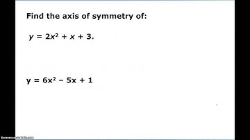 8.2 Characteristics of Quadratics