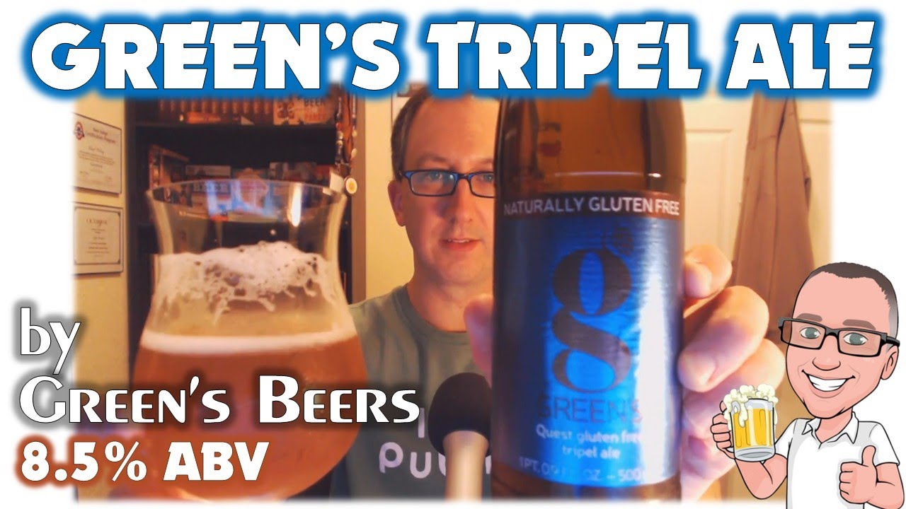 Green S Quest Gluten Free Tripel Ale Chad Z Beer Reviews 919 Youtube