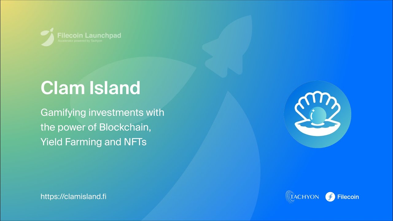 Clam Island, A Filecoin Launchpad Accelerator II Team