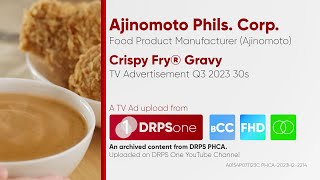Ajinomoto Crispy Fry® Gravy TV Ad Q3 2023 30s (Philippines) [BCC/HD/ST]