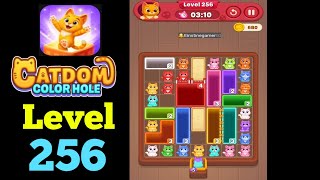Catdom Color hole level 256 Walkthrough Solution