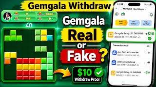 Gemgala real or fake | gemgala withdraw kisi kary 2026 / Tech Power Pro