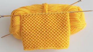 Iki Şiş Kolay Örgü Model Anlatımıeasy And Beautiful Knitting Patternscardiganvestcrochet