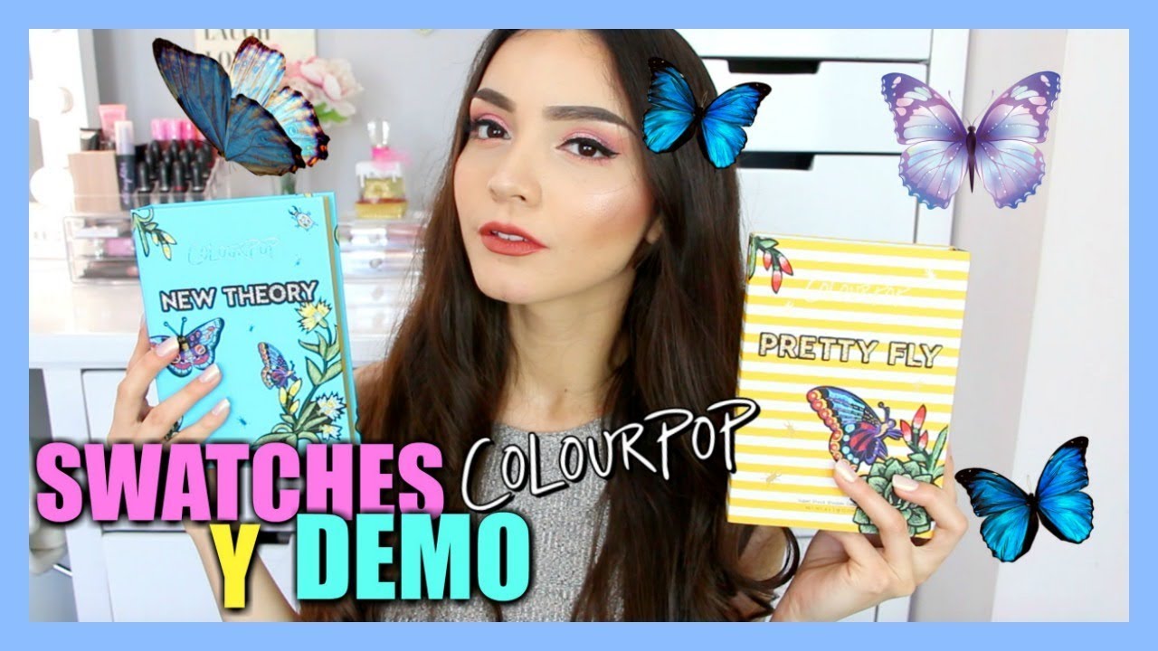 COLOURPOP ME SORPRENDIO DEMASIADO | COLECCION BUTTERFLY SPRING | DEMO Y SWATCHES