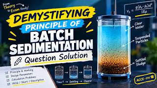 Full Demystifying Principle of Batch Sedimentation Question Solution Update