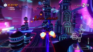 Crash™ Team Racing Nitro-Fueledرقم قياسي جديد في ماب مدينة الاضواء+قليتش لحححححححق [تقفل] screenshot 5