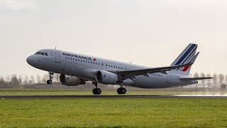 Air France A320 flying from Gibraltar International airport to Charles De Gaulle intl. Paris