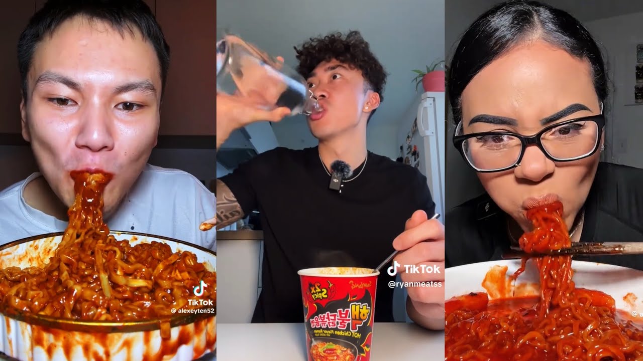 TIKTOK SPICY BULDAK CHALLENGE 5