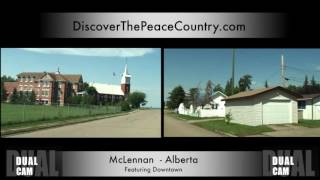 McLennan Alberta - MAINSTREET - DUAL CAM VIDEO