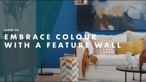 Feature Wall Ideas - How To Embrace Colour With A Feature Wall - Bunnings Warehouse
