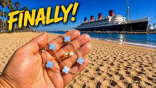 Hard Work Finally Paid Off! I Found GOLD & SILVER Beach Metal Detecting! 💍✨