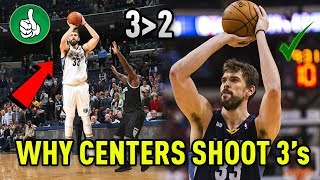 Why NBA CENTERS Are Shooting MORE 3 POINTERS Than Ever Before!