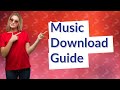 How do I download music from Google Chrome?