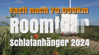 2024 Roomtour | DIY Kofferanhänger | Fazit nach 70.000km