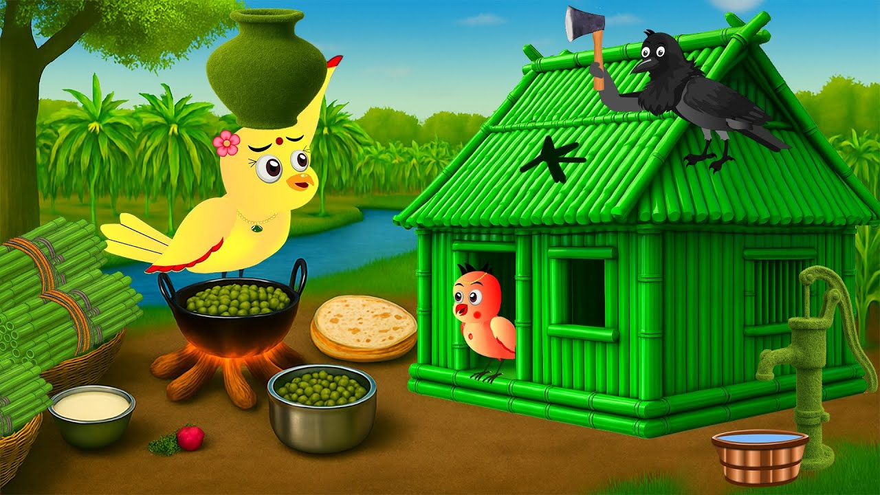 चिड़िया का हरे बांस का घर | Episode Rano | Chidiya Wala Cartoon | Tuni Acchi Cartoon | Chichu TV