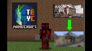 Building a house for the Build The Earth Minecraft server!