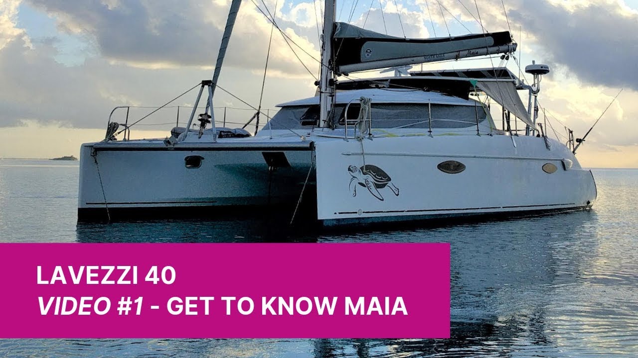 SOLD! Get to know Maia - Lavezzi 40 from 2005 on sale in Tahiti
