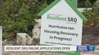 Resilient SRQ applications open for those recovering from hurricanes Ian, Debby, Helene or Milton