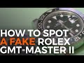 How to Spot a Fake Rolex GMT-Master II