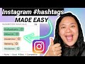 How to find THE BEST Instagram Hashtags with Tailwind *FREE TOOL*