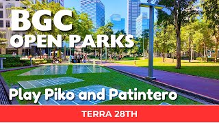 4K BGC | Open Parks - Play Piko and Patintero Here at Terra 28th | Bonifacio Global City Taguig