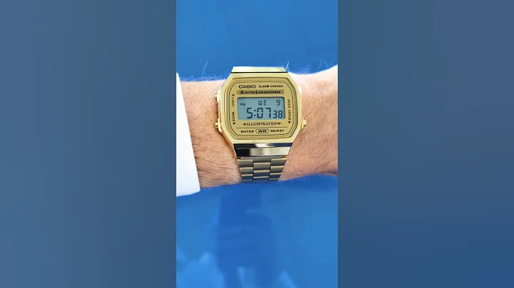 Casio A168WG #casio #casiowatch #vintage #retro #vintagewatches #gold #shortvideo #shorts #watch
