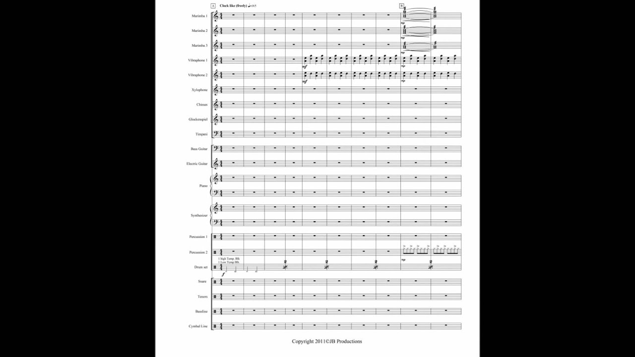 The Time (Original Indoor Drumline Show) YouTube