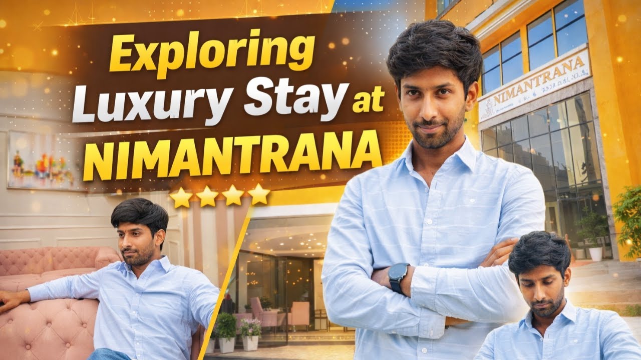 Exploring Luxury Stay at Nimantrana – Best Hotel in Sector 75, Noida!