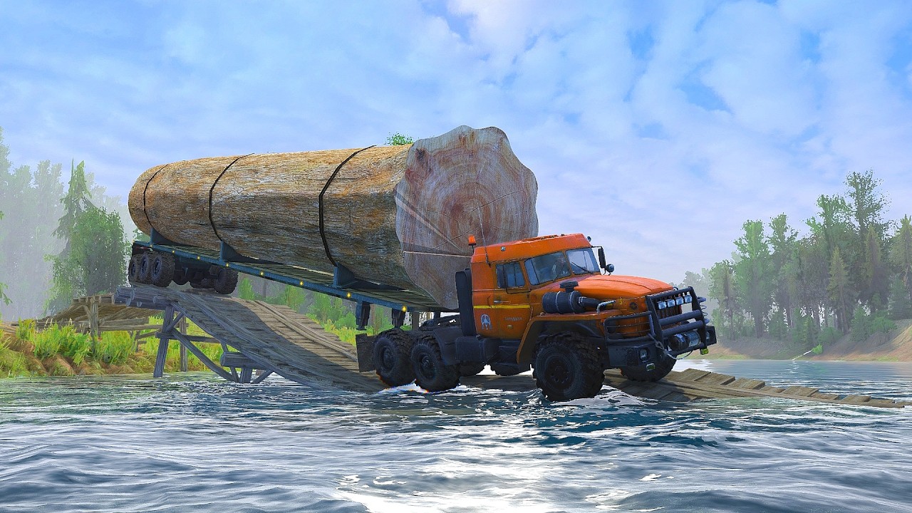 Very Dangerous! MASSIVE Logging Truck Transports GIANT Tree Through DEADLY Bridge