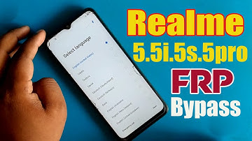 Realme 5 5i 5s 5 Pro Frp bypass Only a Minute