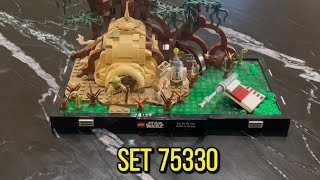 Review of LEGO set 75330 : Dagobah Jedi Training Diorama