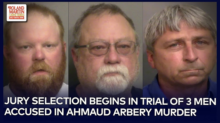 Crump: We Expect Full Justice For Ahmaud Arbery. 3 White Men On Trial For Killing Unarmed Jogger