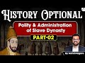Polity And Administration of Slave Dynasty | Part 1 | History Optional | Sainil Nagare | StudyIQ IAS