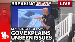 LIVE: Governor's Key Bridge collapse briefing  wbaltv.com