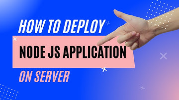 Node js on AWS | deploy Node js Application on a  server | node js deployment  | deployment