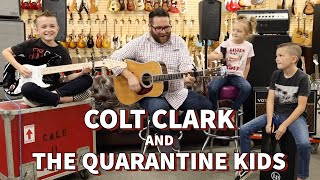 Video thumbnail of "Colt Clark and the Quarantine Kids plays "Call Me the Breeze" at Norman's Rare Guitars"