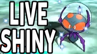 Shiny Dewpider Reaction Live Pokemon Sun And Moon Shiny Hunting Reaction