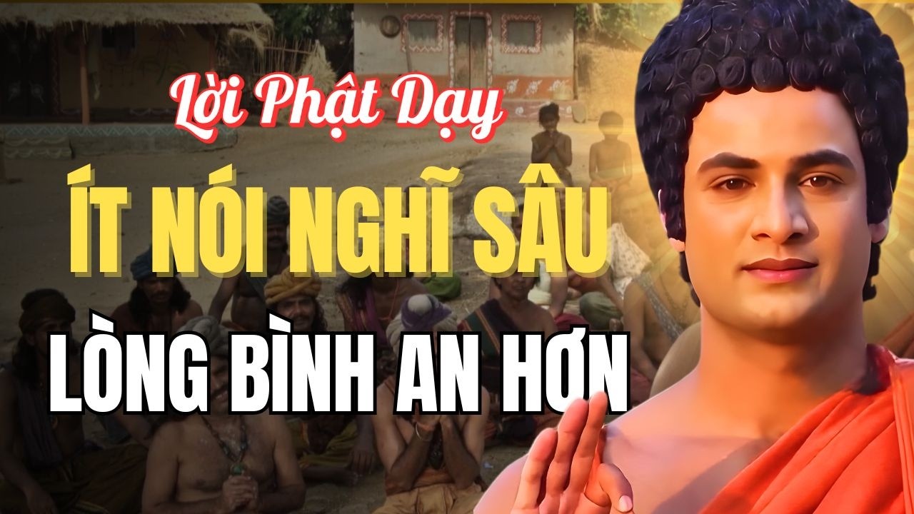 Nói Nhiều Dễ Sinh PHIỀN NÃO – Thực Hành Ít Nói Nghĩ Sâu – Lòng Bình An Hơn