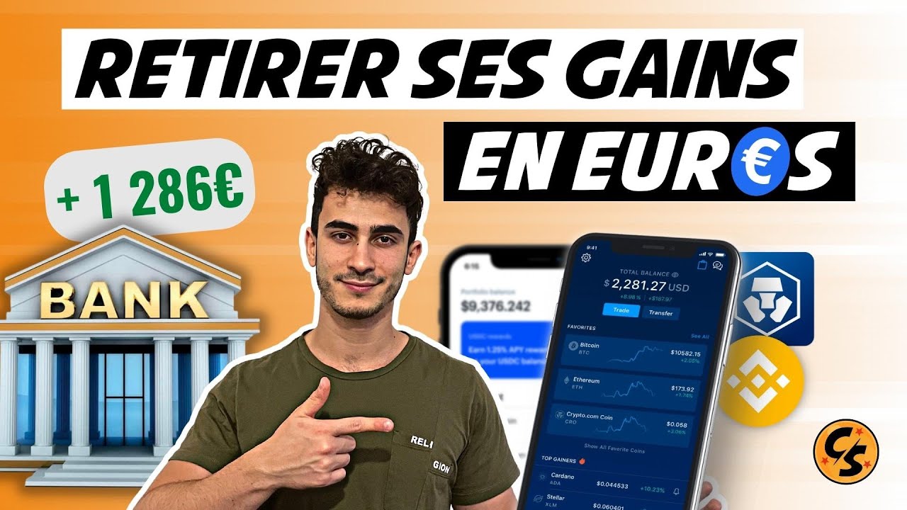 Comment retirer ses Bitcoins vers son compte bancaire ? (Binance,  Crypto.com...)