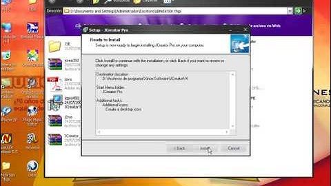 VIDEO TUTORIAL INSTALACION JCREATOR