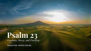 Psalm 23: Goodness, Mercy & Overflow