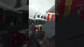 Walked the stage today #youtube #shortvideo #shorts #short #education #success #college #graduation
