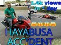 hayabusa brutal accident speed 300kmph😱😱😱😱😱