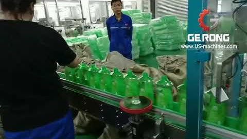 Dishwashing liquid bottle 2 heads tracking filling machine automatic filling line